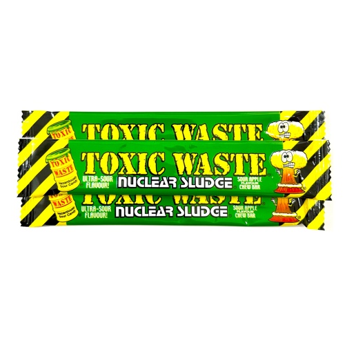 Toxic Waste Nuclear Sludge Chew Bar Apple